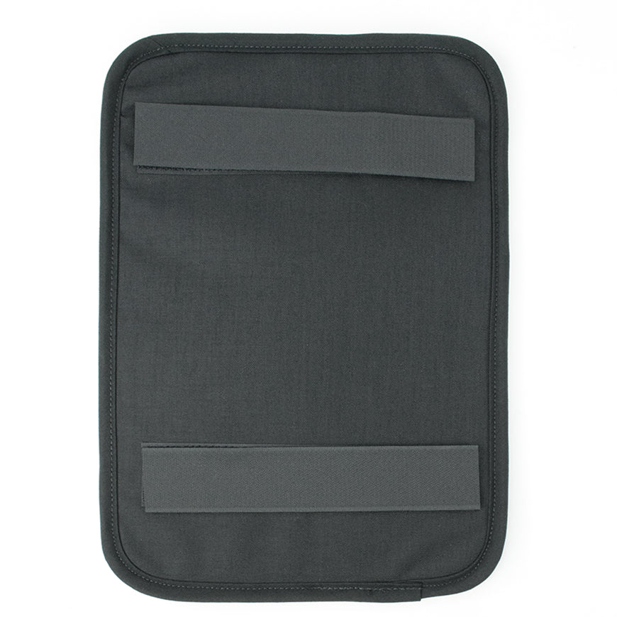 Back view Hook and Loop Laptop Sleeve showing hook and loop section- North St Bags all-groups