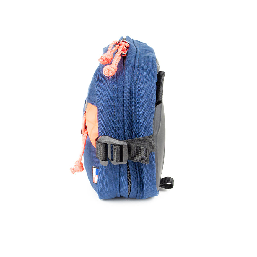 side view of sling pack