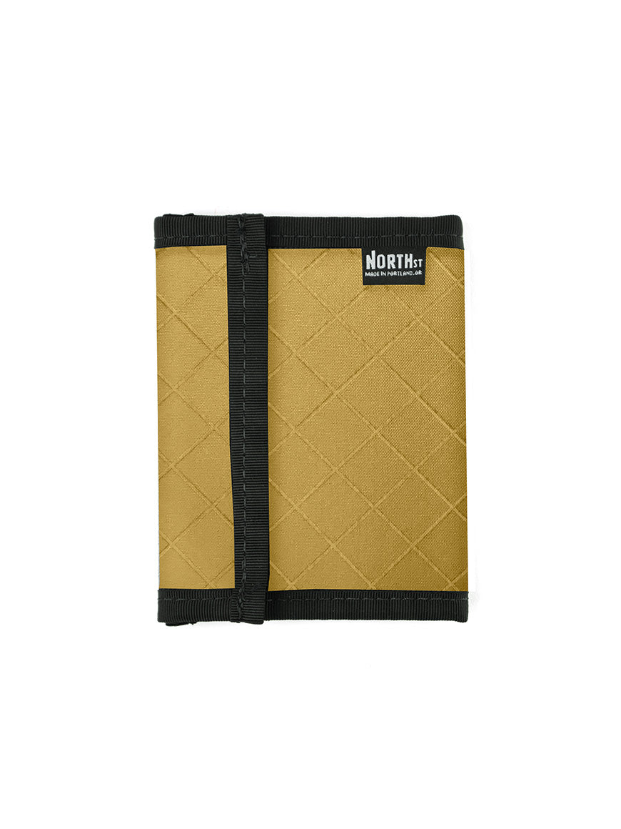 Bifold Hook & Loop  Wallet in Coyote - North St. Bags