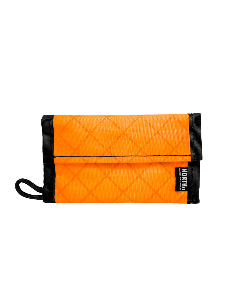 Card Wallet in Blaze Orange - North St. Bags